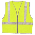 Kishigo XL, Lime, Class 2, Brilliant Series 3 Pocket Zipper Mesh Vest 1507-XL